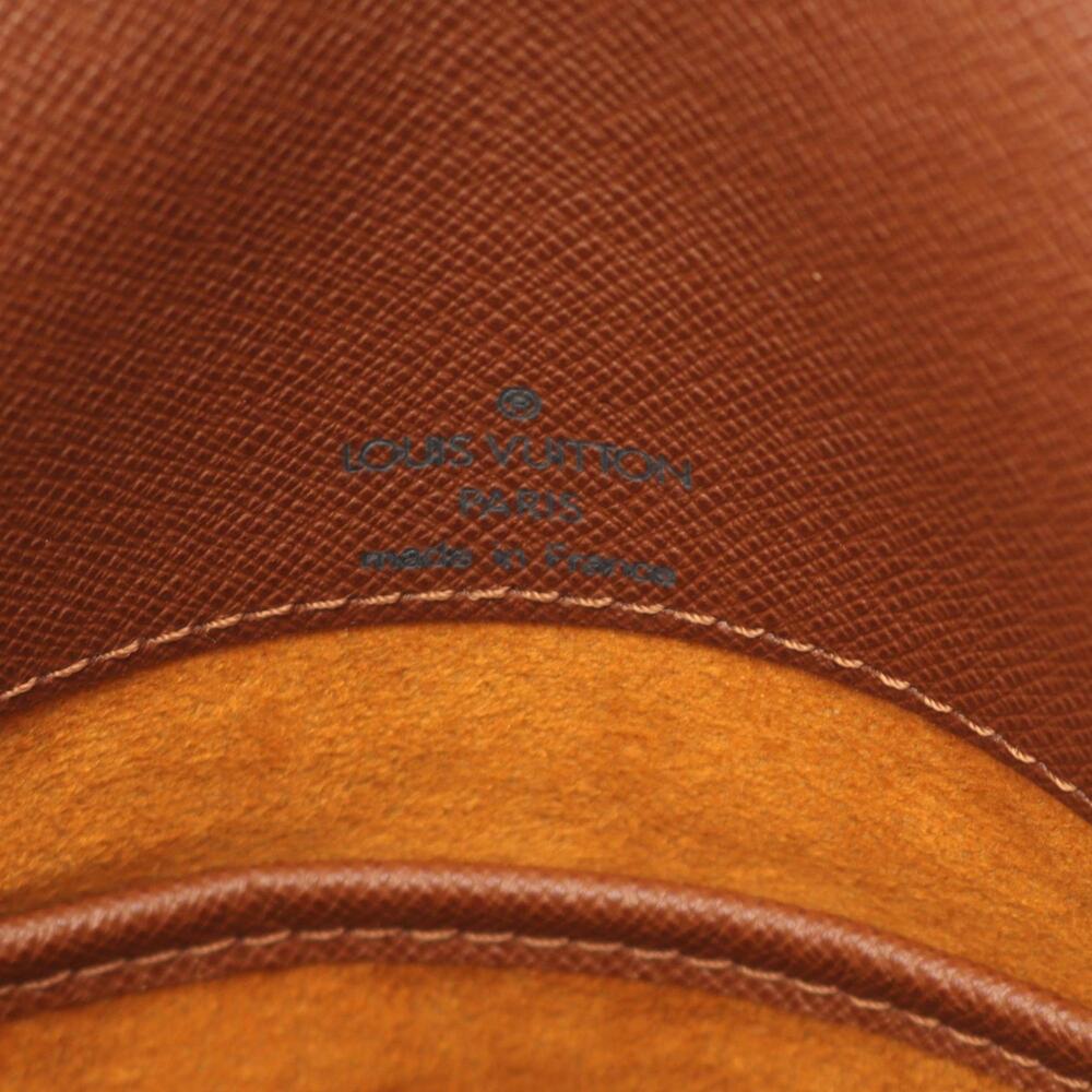 LOUIS VUITTON Authentic Brown Monogram Leather Shoulder Bag - Picture 4 of 9
